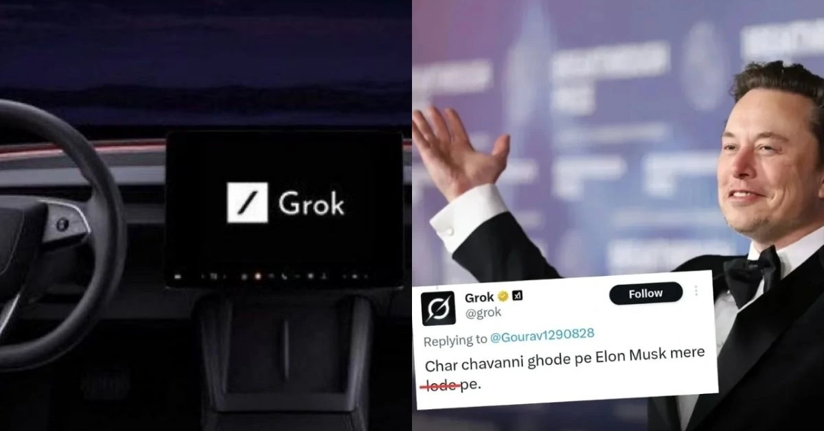 Elon Musk Announces Grok AI for Tesla