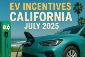 EV Incentives California July 2025