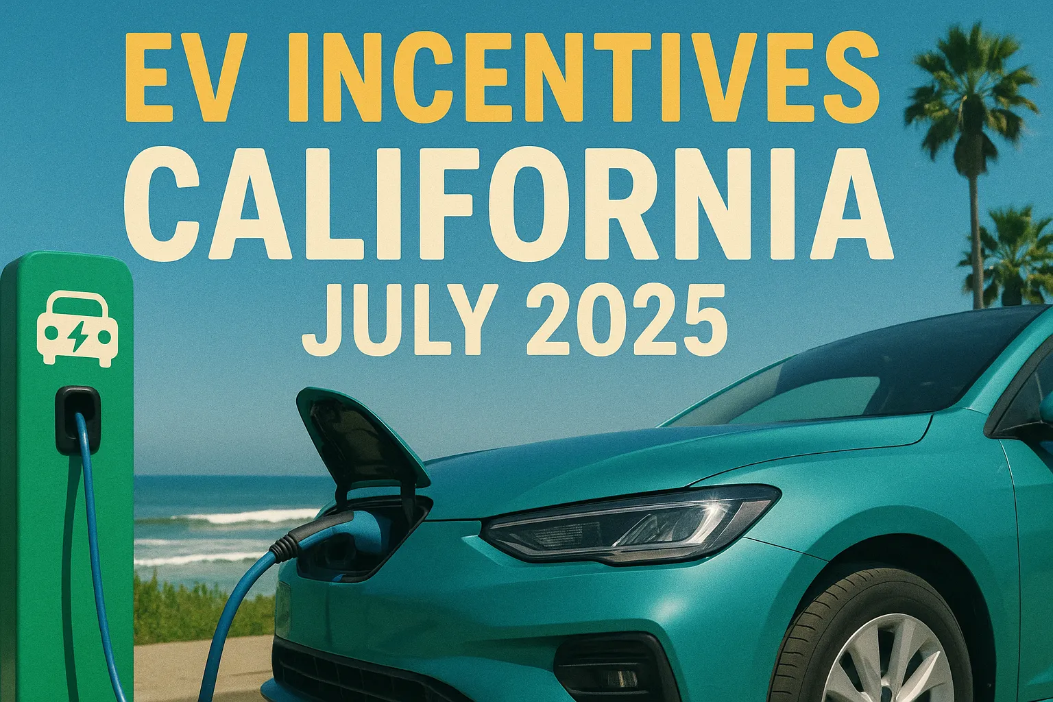 EV Incentives California July 2025